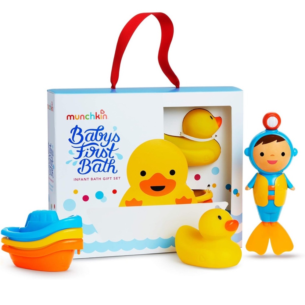 New Munchkin Infant Bath Gift Set